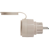 Shelly Outdoor Plug S Gen3, Schaltsteckdose mocca