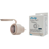 Shelly Outdoor Plug S Gen3, Schaltsteckdose mocca