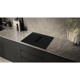 Siemens ED611BGA6, Autarkes Kochfeld schwarz, 60 cm, mit integriertem Dunstabzug