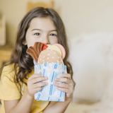 Spin Master Melissa & Doug - Slice & Stack Sandwich Theke, Spielküche 