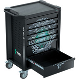 Wera 9800 Tool Rebel Werkstattwagen, ohne Werkzeug, Werkzeugwagen schwarz, Tool Rebel Design