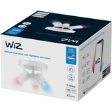 WiZ IMAGEO 3x einstellbarer Spot runde Platte, LED-Leuchte weiß