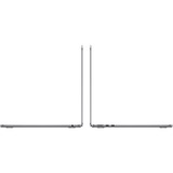 Apple MacBook Air 34,5 cm (13,6") 2024, Notebook grau, 8 GB, 256 GB (256 GB SSD), M3, 8-Core GPU, macOS, Deutsch