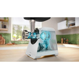 Bosch Fleischwolf MultiPower MFWS420W weiß, 500 Watt, Wurstfüller-Aufsatz