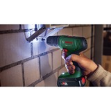 Bosch Heimwerken & Garten Akku-Schlagbohrschrauber EasyImpact 18V-40 grün/schwarz, 2x Li-Ionen Akku 2,0Ah, Koffer, POWER FOR ALL ALLIANCE