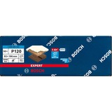 Bosch Professional Expert M480 Netzstruktur-Schleifblatt 93 x 186mm, K120 50 Stück, für Schwingschleifer