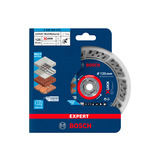 Bosch Professional X-LOCK Diamanttrennscheibe Expert MultiMaterial, Ø 125mm Bohrung 22,23mm