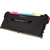 Corsair DIMM 16 GB DDR4-3600  , für AMD Optimiert , Arbeitsspeicher schwarz, CMW16GX4M1Z3600C18, Vengeance RGB PRO, INTEL XMP