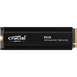 Crucial P310 4 TB mit Kühlkörper, SSD PCIe 4.0 x4, NVMe, M.2 2280