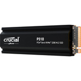Crucial P310 4 TB mit Kühlkörper, SSD PCIe 4.0 x4, NVMe, M.2 2280