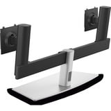 Dell Pro Dual-Monitorstandfuß MDS26, Monitorhalterung schwarz/silber