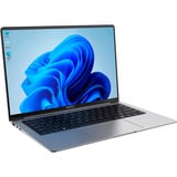 GEEKOM GEEKBOOK X14 PRO, Notebook silber, Intel® Core™ Ultra 5 125H, Intel® Arc™ Graphics, 32 GB LPDDR5X, 1 TB (1 TB SSD), Windows 11 Pro