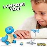 MEGA Pokémon-Bauspielzeug-Set Build & Show Schiggy für Kinder, Konstruktionsspielzeug 199 Teile