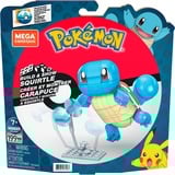 MEGA Pokémon-Bauspielzeug-Set Build & Show Schiggy für Kinder, Konstruktionsspielzeug 199 Teile
