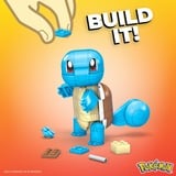 MEGA Pokémon-Bauspielzeug-Set Build & Show Schiggy für Kinder, Konstruktionsspielzeug 199 Teile