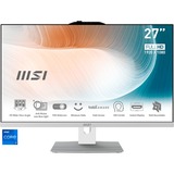 MSI Modern AM272P 12M-016DE, PC-System weiß, Windows 11 Home 64-Bit