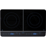 Medion LIFE Doppel-Induktionskochplatte MD 15324 schwarz, 3.500 Watt, 2x Ø 20cm