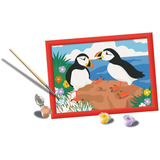 Ravensburger CreArt - Papageientaucher, Malen 