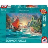 Schmidt Spiele Thomas Kinkade Studios: Moana – Vaiana, Puzzle 1000 Teile