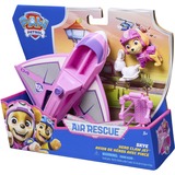 Spin Master Paw Patrol Air Rescue - Skyes Rettungsflugzeug mit einziehbarer Klaue und Rettungskorb, mit Skye Spielfigur und Hase, Spielfahrzeug 