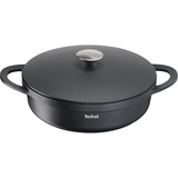 Tefal Servierpfanne Trattoria, Ø 28cm schwarz, mit Deckel