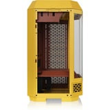 Thermaltake The Tower 250 , Tower-Gehäuse gelb, Tempered Glass