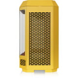 Thermaltake The Tower 250 , Tower-Gehäuse gelb, Tempered Glass