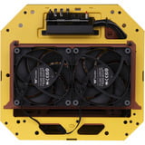 Thermaltake The Tower 250 , Tower-Gehäuse gelb, Tempered Glass