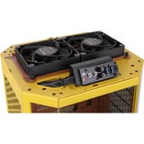 Thermaltake The Tower 250 , Tower-Gehäuse gelb, Tempered Glass