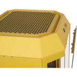 Thermaltake The Tower 250 , Tower-Gehäuse gelb, Tempered Glass
