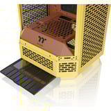 Thermaltake The Tower 250 , Tower-Gehäuse gelb, Tempered Glass