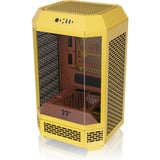 Thermaltake The Tower 250 , Tower-Gehäuse gelb, Tempered Glass