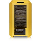 Thermaltake The Tower 250 , Tower-Gehäuse gelb, Tempered Glass