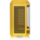 Thermaltake The Tower 250 , Tower-Gehäuse gelb, Tempered Glass