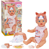 ZAPF Creation BABY born Lena Katze 36cm, Puppe pink