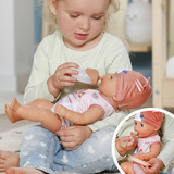 ZAPF Creation BABY born Lena Katze 36cm, Puppe pink