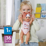 ZAPF Creation BABY born Lena Katze 36cm, Puppe pink