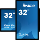 iiyama ProLite TF3215MC-B2, LED-Monitor 80 cm (31.5 Zoll), schwarz, FullHD, Touchscreen, HDMI, DP, VGA