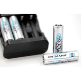 Ansmann 2850mAh, Akku blau, 2x AA (Mignon)