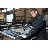 Bosch Professional Combo Kit Akku-Bohrschrauber 18 Volt 65 + Bohrhammer 18 Volt 26 mit 2 Akkus 5 Ah und Ladegerät, Sets Kit
