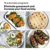 Braun 2-in-1 Heißluftfritteuse MultiFry 5, HF 5054I schwarz, 2.000 Watt, Korb 6,0 Liter