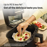 Braun 2-in-1 Heißluftfritteuse MultiFry 5, HF 5054I schwarz, 2.000 Watt, Korb 6,0 Liter