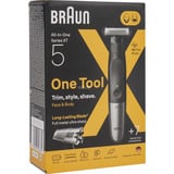 Braun Series X XT5100 Face + Body, Bartschneider schwarz/silber