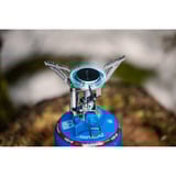 Campingaz Campingkocher Twister Connect PZ, Gaskocher silber/blau, 2,9 kW