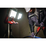 EINHELL Professional Akku-Lampe TP-CL 18/3000 Li Set - Solo, 18Volt, Baustrahler rot, ohne Akku und Ladegerät, inkl. Stativ
