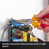 EINHELL VDE-Zangen-Set, 3-teilig  rot/gelb, 160 mm