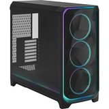 Fractal Design Meshify 3 XL Ambience Pro RGB Light Tint , Big-Tower-Gehäuse schwarz, Tempered Glass