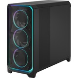 Fractal Design Meshify 3 XL Ambience Pro RGB Light Tint , Big-Tower-Gehäuse schwarz, Tempered Glass