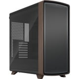 Fractal Design Summit Black TG Light Tint, Tower-Gehäuse schwarz/holz