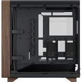 Fractal Design Summit Black TG Light Tint, Tower-Gehäuse schwarz/holz
